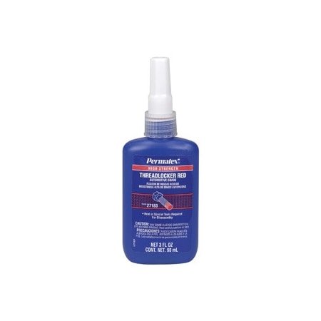 Permatex Permatex Automotive High Strength Threadlocker Red 90ml Bottle 27183
